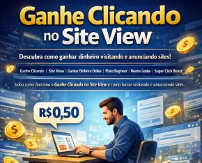 [Como ganhar dinheiro clicando em anúncios no Site View]